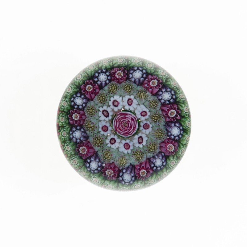Paperweight, Clichy, c. 1845-60.