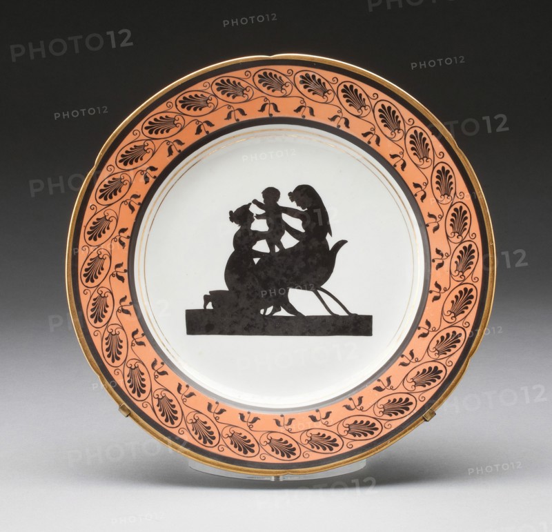 Plate, Coalport, c. 1805.