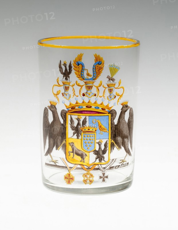 Armorial Beaker with the Bülow Family Crest, Berlin, 1821.