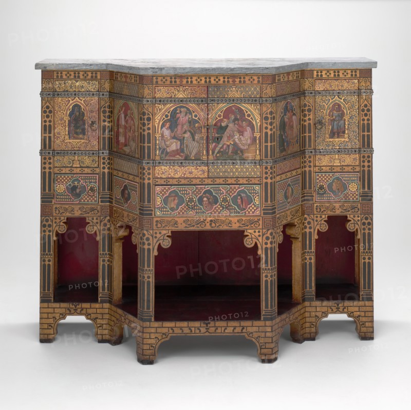 Sideboard and Wine Cabinet, London, 1859.