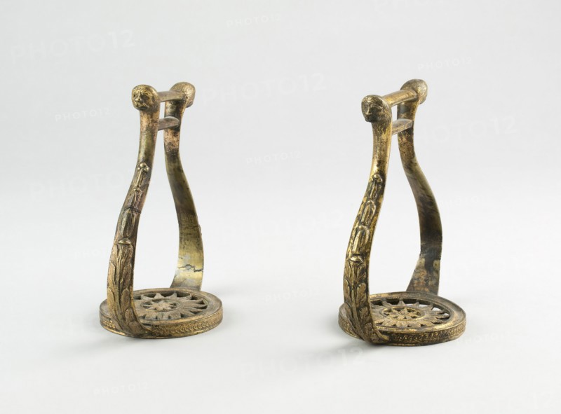 Pair of Stirrups, France, c. 1800.