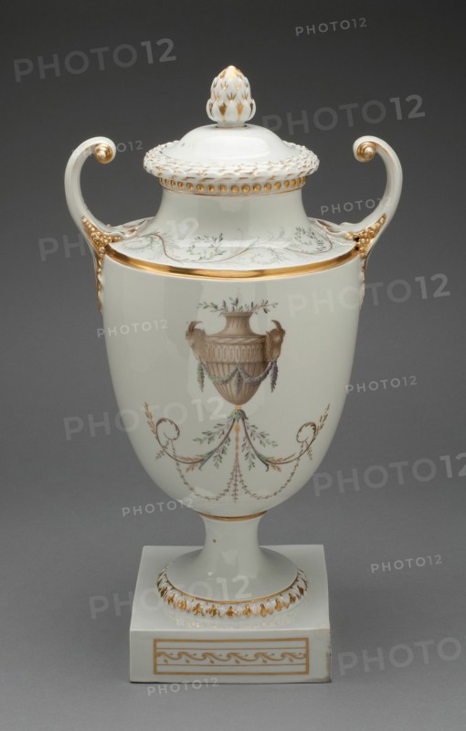Vase, Fürstenberg, c. 1800.