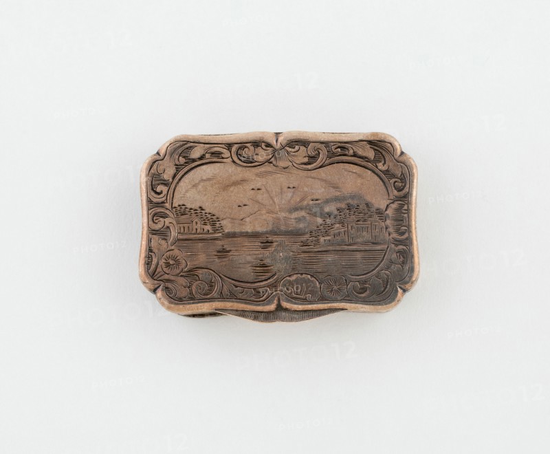 Vinaigrette with Harbor Scene, Birmingham, 1846/47.