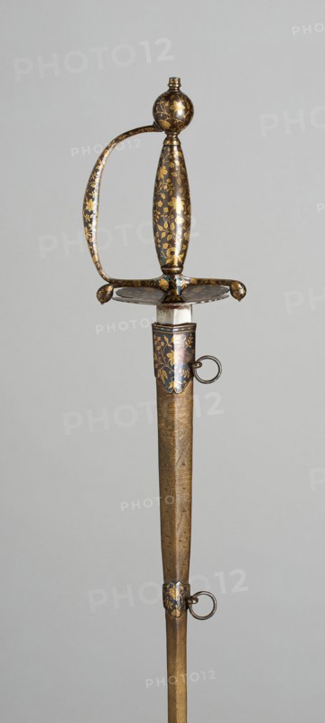 Smallsword and Scabbard, England, 1770/80.