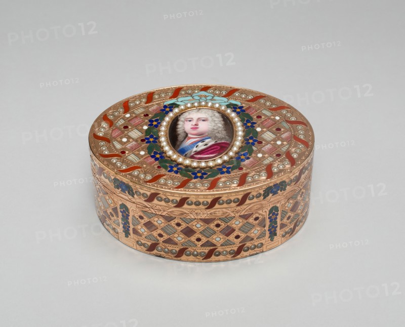 Snuff Box: Portrait of Saxon Prince, Dresden, c. 1775/80.