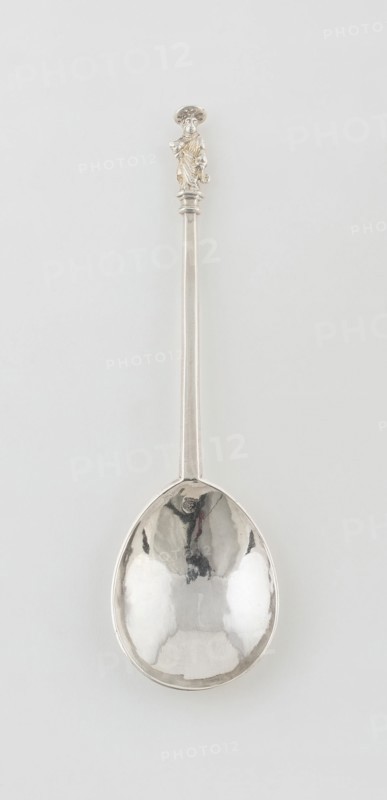 Apostle Spoon: St. Peter, London, 1628/29.