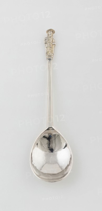 Apostle Spoon: St. Simon Zelotes, London, 1637/38.