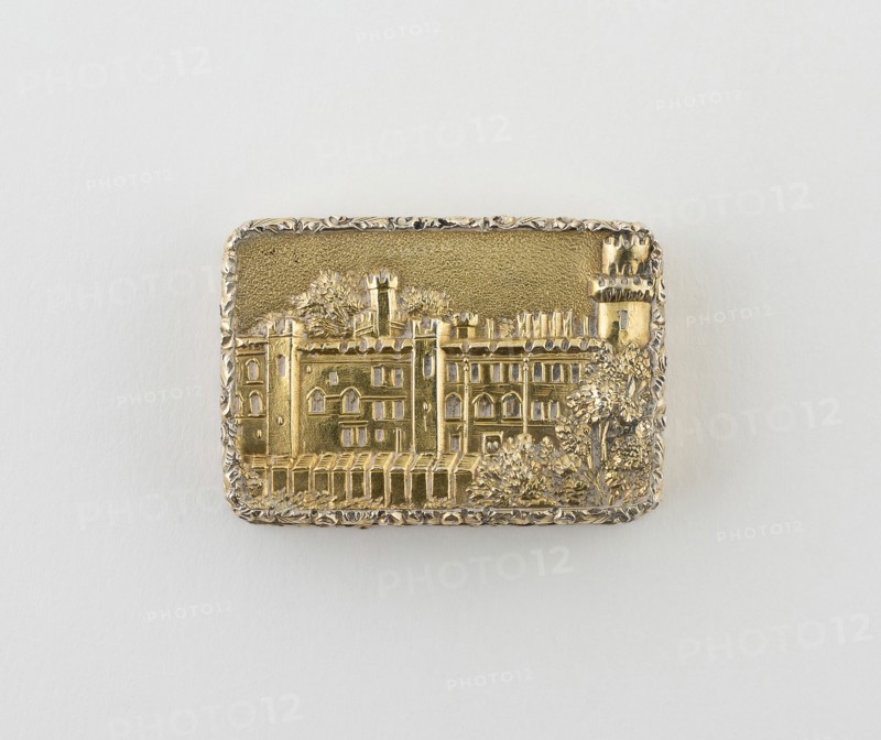 Vinaigrette with View of Warwick Castle, Birmingham, 1846/47.