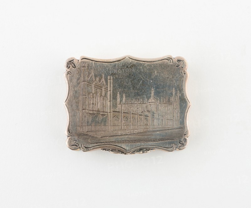Vinaigrette with View of Kings College, Cambridge, Birmingham, 1845/46.