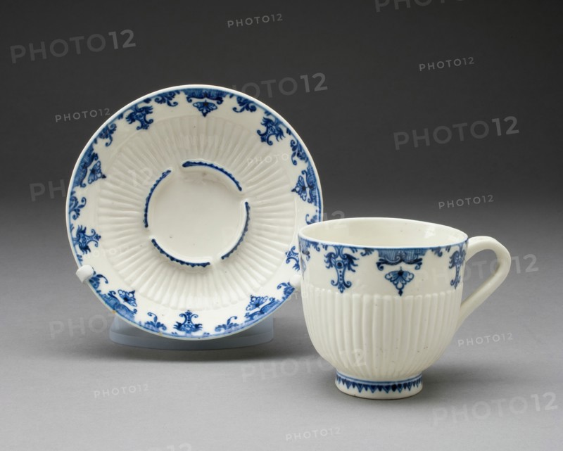 Cup and Saucer, Saint-Cloud, c. 1730.