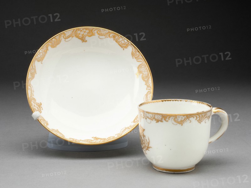 Cup and Saucer, Sèvres, c. 1757.