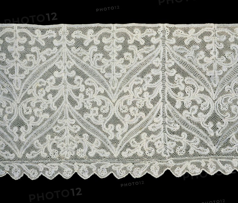 Flounce, Flanders, 1701/25.