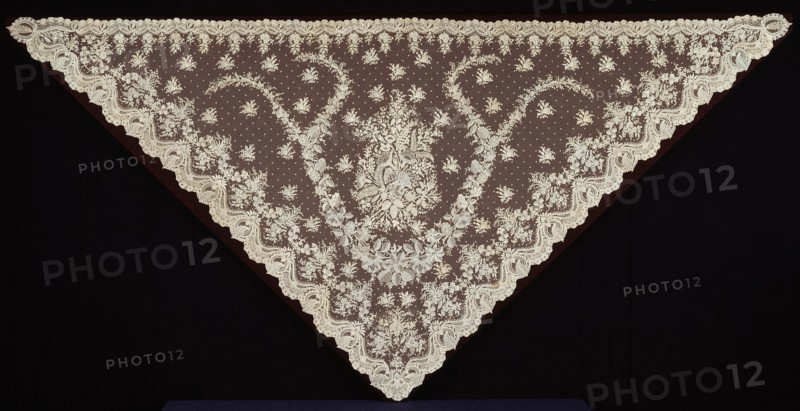 Half Shawl, Belgium, 1855/65.