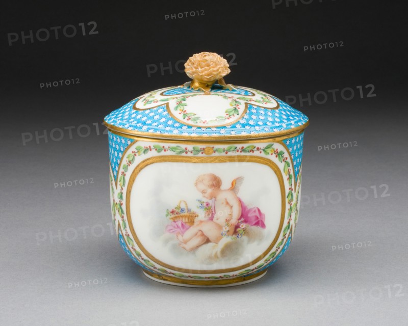 Sugar Bowl (from a tea service), Sèvres, 1770.