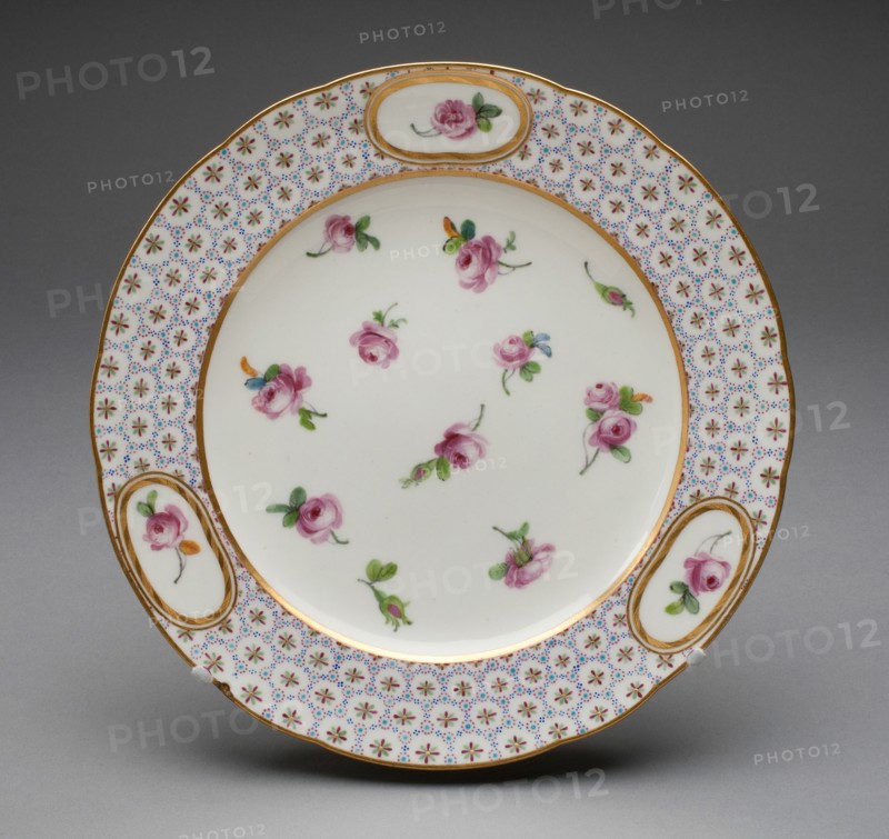 Plate, Sèvres, 1787.