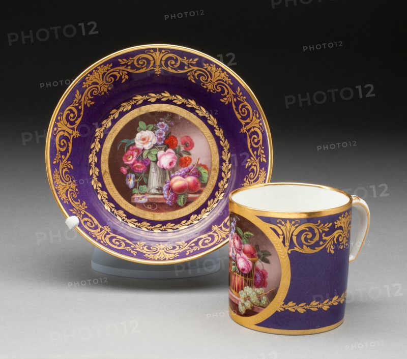 Cup and Saucer, Sèvres, 1793.