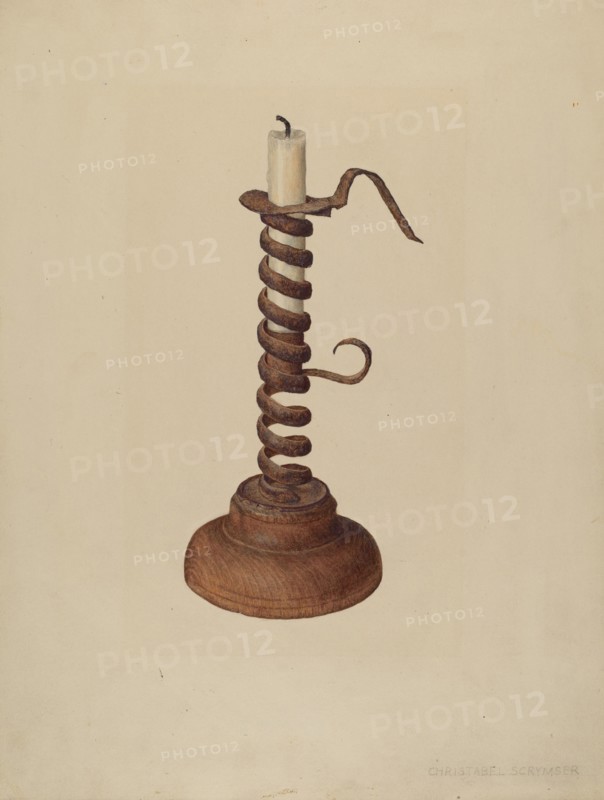 Candlestick, 1935/1942.