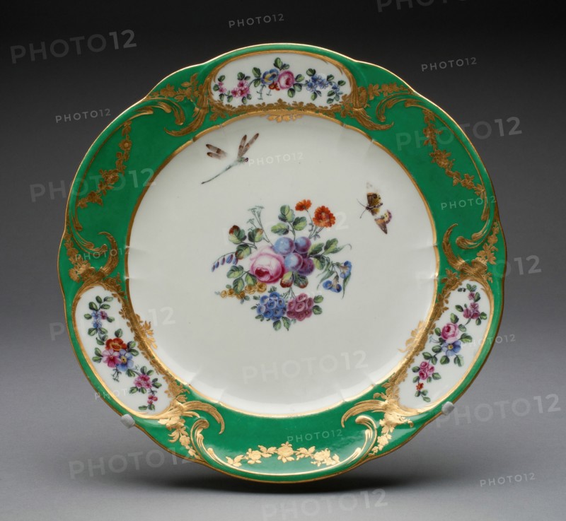 Plate, Sèvres, 1765.