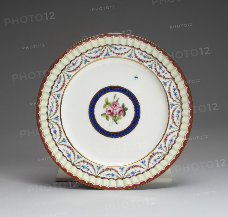 Plate, Sèvres, 1792.