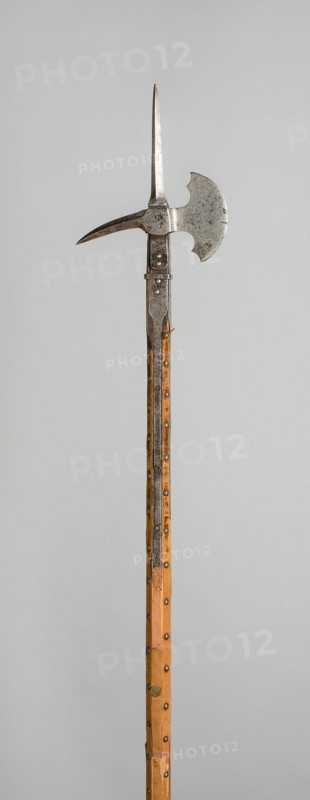 Poleaxe, Switzerland, 1500.