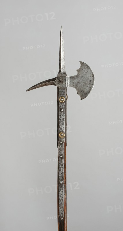 Poleaxe, Switzerland, 1500.