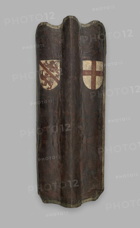 Pavise with the Arms of Winterthur and Saint George, Winterthur, c. 1440—c.1460.