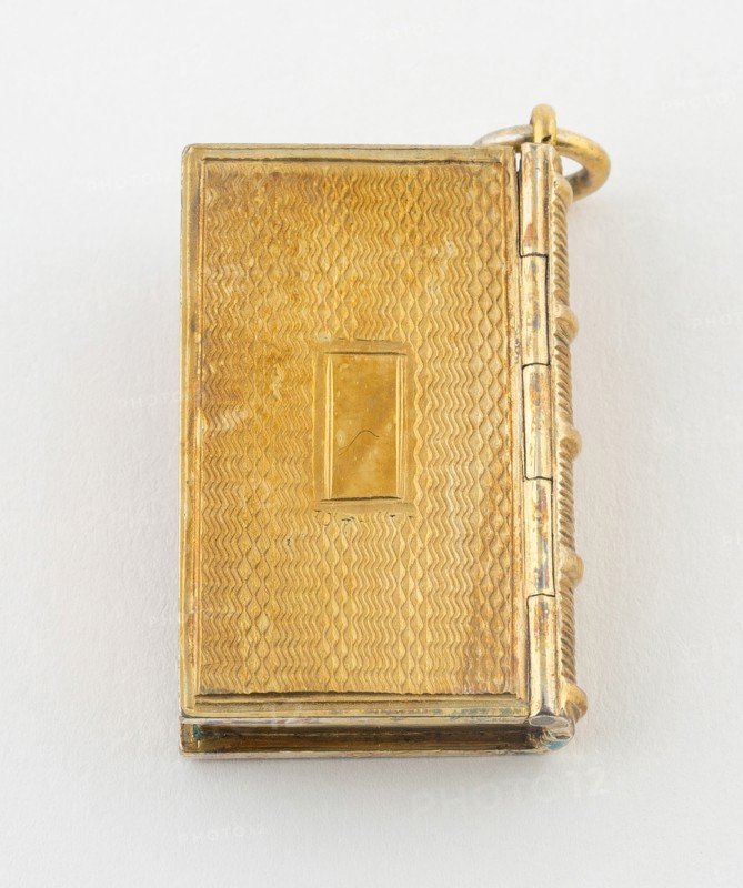 Book-Shaped Vinaigrette, Birmingham, 1835/36.