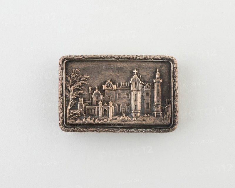 Vinaigrette with View of Abbotsford House, Birmingham, 1835/36.