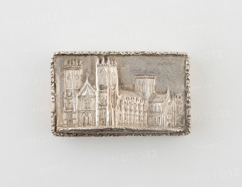 Vinaigrette with View of Eley Cathedral, Birmingham, 1839/40.