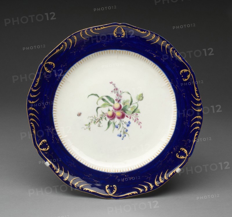 Plate, Vincennes, c. 1752.