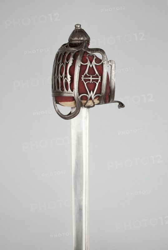 Basket-Hilted Broadsword, Stirling, about 1750.