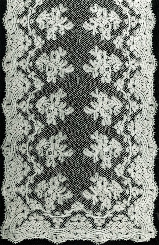 Scarf, Belgium, 1865/85.