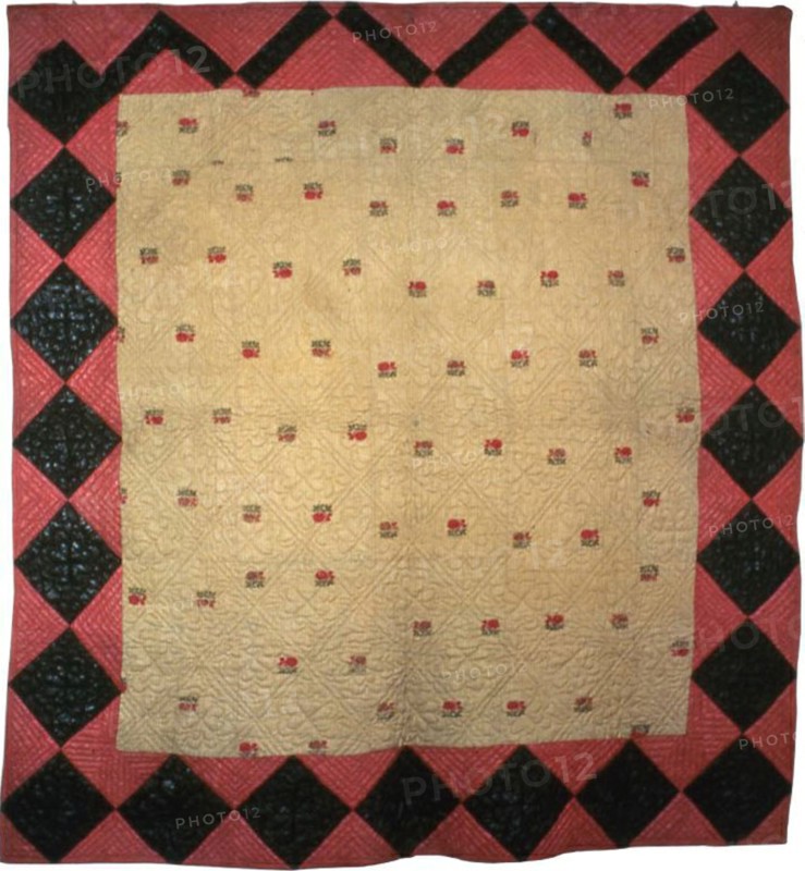 Bedcover, United States, c. 1812.