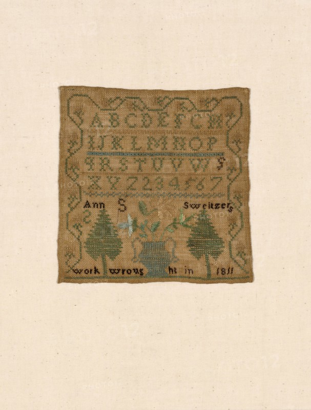 Sampler, United States, 1811.