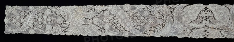 Lappet, Flanders, 1720s.