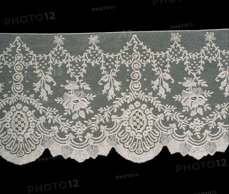 Flounce, Belgium, 1875/1900.