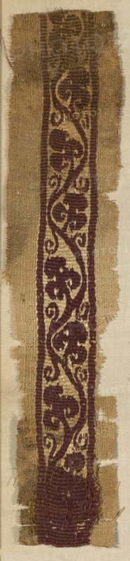 Fragment (Border), Egypt, Greco-Roman period (30 B.C.-641 A.D.), 4th/5th century.