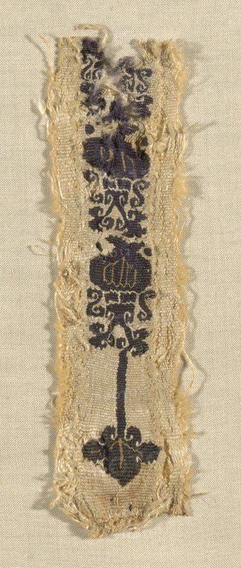 Border (from a Tunic), Egypt, Roman period (30 B.C.- 641 A.D.), 4th century.