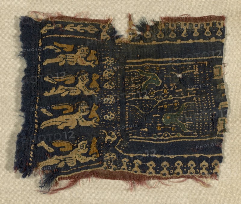 Fragment, Egypt, Roman period (30 B.C.-641 A.D.), 3th/6th century.