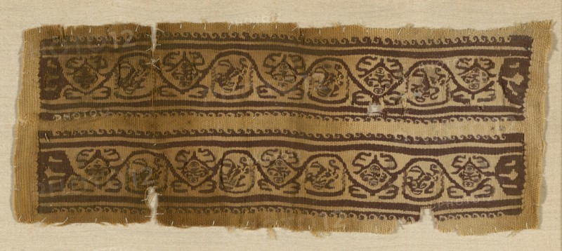 Bands (From Tunic Cuff), Egypt, Roman period (30 B.C.- 641 A.D.), 4th/6th century.
