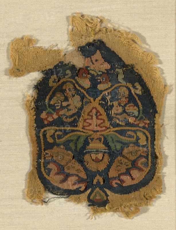 Fragment, Egypt, Roman period (30 B.C.- 641 A.D.)/Arab period (641-969), 6th/8th century.