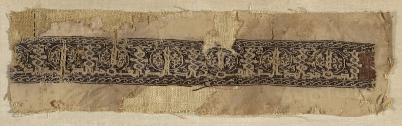 Border, Egypt, Fatimid period (969-1171)/Ayyubid period (1171-1250), 12th century.