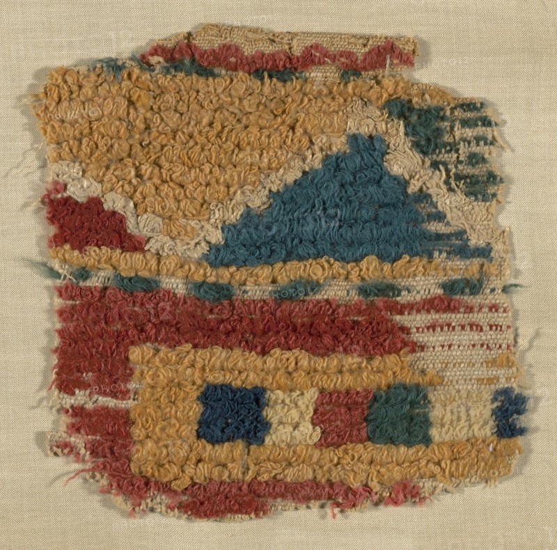 Fragment (from a Large Hanging), Egypt, Roman period (30 B.C.- 641 A.D.), 5th/6th century.