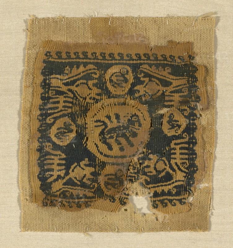 Square Panel, Egypt, Roman period (30 B.C.- 641 A.D.), 5th/6th century.