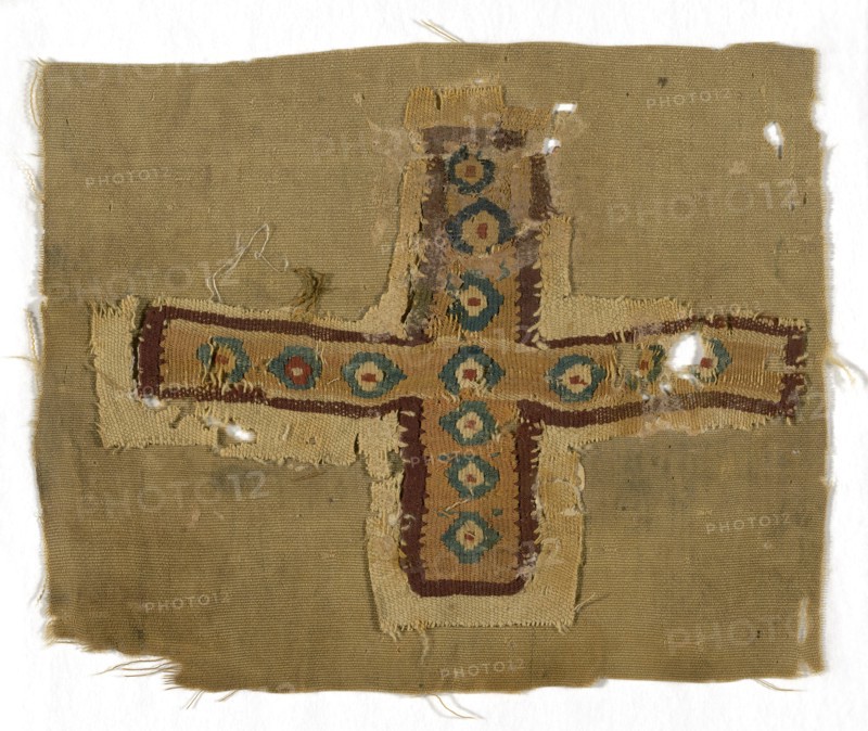 Cross, Egypt, Roman period (30 B.C.- 641 A.D.), 5th/6th century.