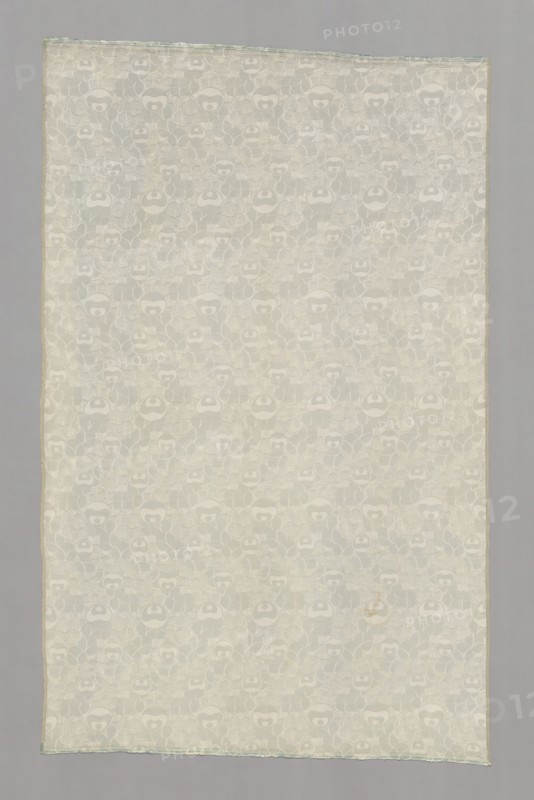 Hafis (Dress or Furnishing Fabric), Vienna, 1899. Designed by Koloman Moser, produced by Johan Backhausen und Söhne.