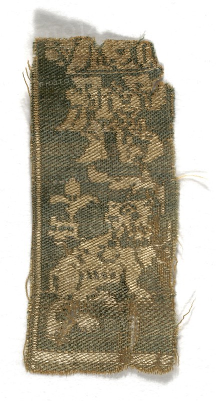 Fragment, Egypt, Roman period (30 B.C.- 641 A.D.), 6th century.