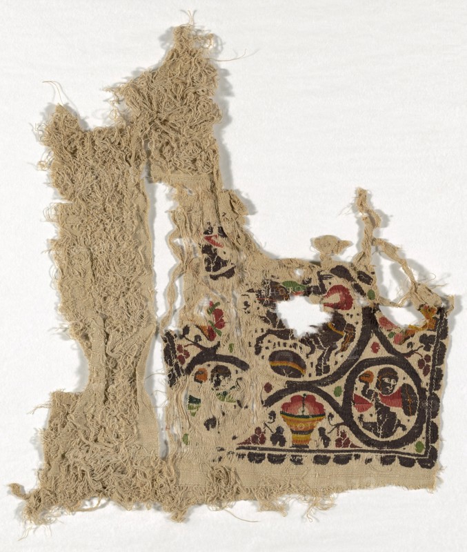 Fragment, Egypt, Roman period (30 B.C.- 641 A.D.)/Arab period (641-969)/Fatimid period (969-1171), 3rd/ 10th century.