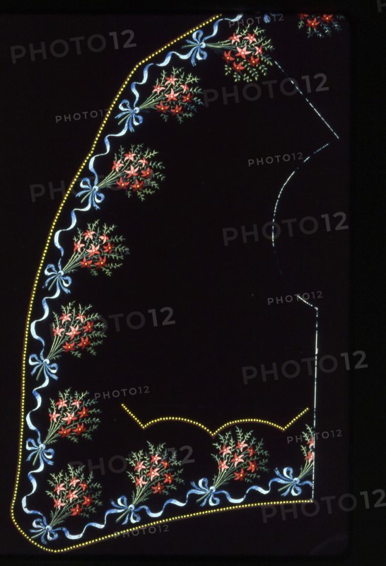 Waistcoat Design, England, 1830s/40s.