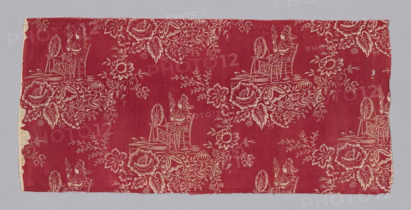 Fragment (Furnishing Fabric), France, c. 1800.